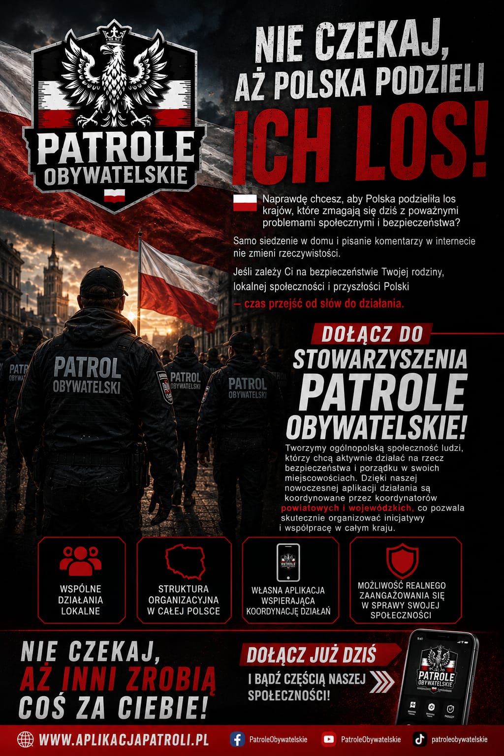 Patrole Obywatelskie – dołącz do stowarzyszenia